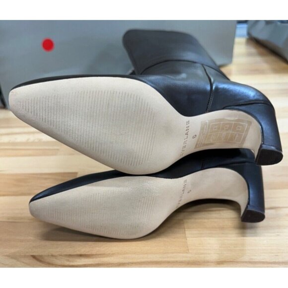 Everlane The Knee-High Banana Heel Boot in Brown Leather sz 6 Women's Pull-on - Picture 6 of 6